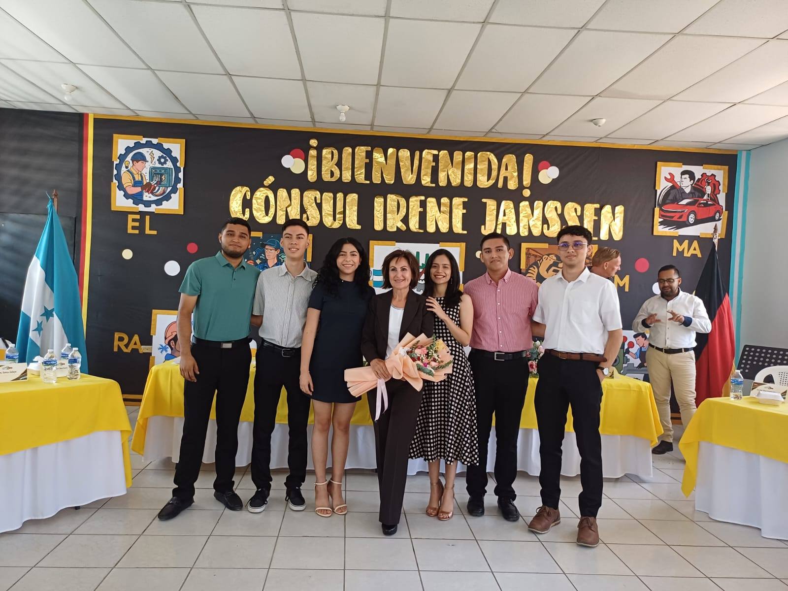 Primer grupo del CTHA que realizó su pasantía en Alemania en 2024 recibe la visita de Irene Janssen en junio de 2025